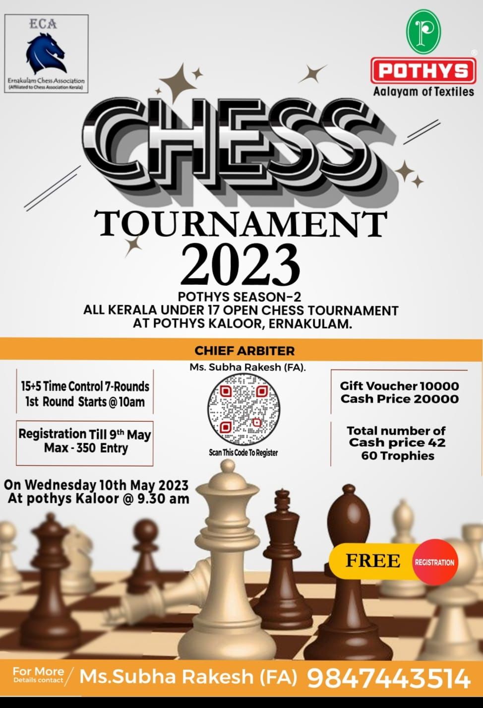 Chess Calendar 2023