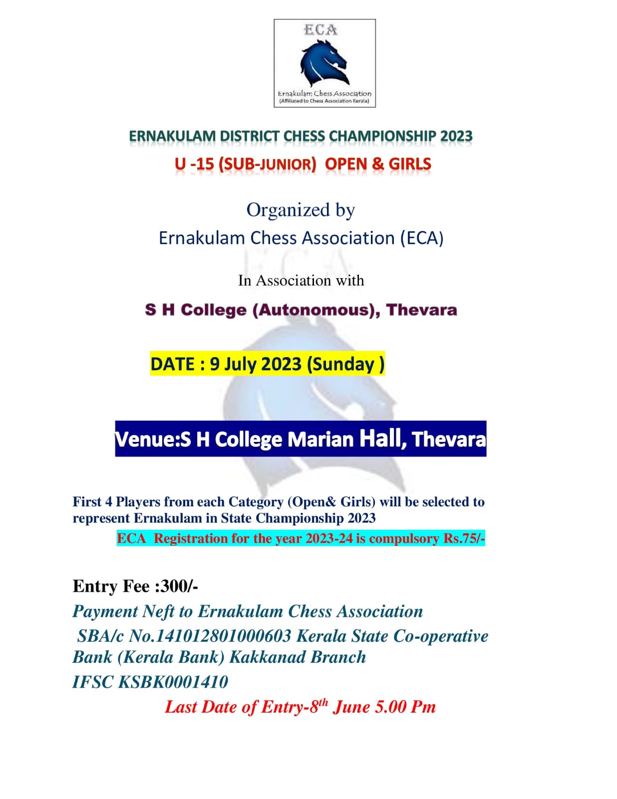 ERNAKULAM CHESS ASSOCIATION